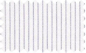 Dark Purple Pin Stripes, Cotton/Polyester Blends