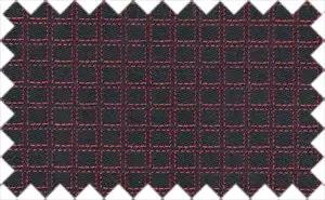 Blush Red/Black Checks, Soft and light weight polyester/wool blends fabric.