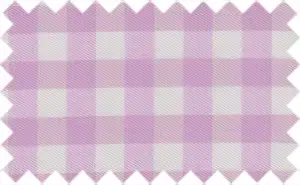 Lilac Cotton Gingham Checks, 100% Cotton