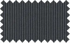 Heavy Meta Gray Stripes, 100% Polyester - Thick fabric