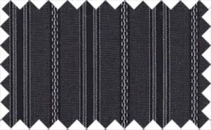 Black/White Stripes, 100% Cotton