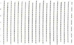 Black/off white Stripes, Cotton/Polyester Blends