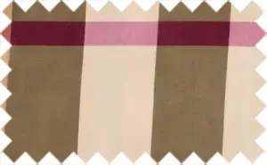 Burberry Brit taupe Brown Nova Check Shirt, Beige/Dark Red/Black/White Cotton Plaids. The check is too wide.