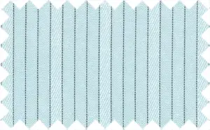 Hawkes Blue/Black/White Stripes, 25% cotton, 75% polyester - Soft feel