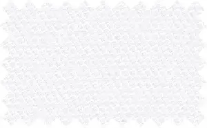 White Shiny Textured, Cotton/Polyester Blends