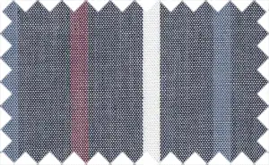 Ebony Clay/Air Force Blue/Coral Tree/White Stripes, 100% Cotton