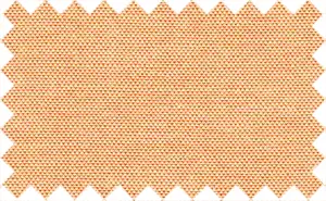 Orange/Light Yellow 2Ply Pinpoint, 2Ply Cotton/Polyester Blends