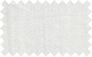 White on White Textured Stripes, Cotton/Polyester Blends