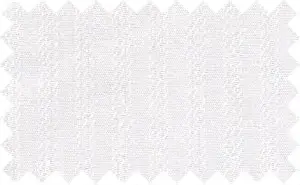 White Textured, Cotton/Polyester Blends