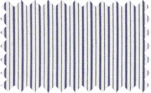 Midnight Blue/Black/White Stripes, 100% Cotton with soft feel.
