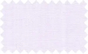 Lavender Ice White, 100% Polyester - The fabric has lavender hue and a coarse feel. May not be a good fabric for shirts.