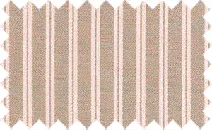 Rodeo Dust/White Stripes, 100% Cotton
