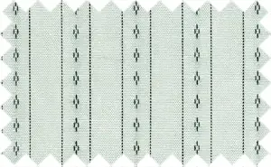 Aqua Squeeze/Black Textured Stripes, 100% Cotton