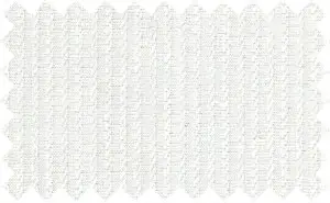 White on White Textured Stripes, Cotton/Polyester Blends