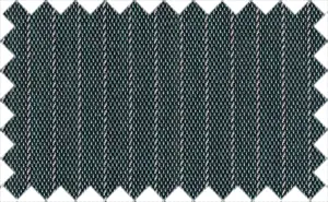 Light Cyan/Off Yellow/Black Pinpoint Stripes, 100% Cotton
