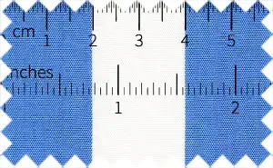 Royal Blue/White Linen Stripes, 100% Linen