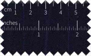 Midnight Blue/Medium Blue Stripes, Crease resistant polyester
