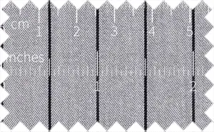 Light gray/Black Stretchable Stripes, 65% cotton 35% polyester - Breathable fabric with soft feel and wrinkle resistance.
