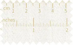 White Herringbone, 100% Cotton