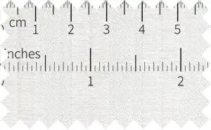 White Textured Stripes, Cotton/Polyester Blends