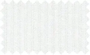 White 2Ply Textured Stripes, 2Ply 100% Cotton
