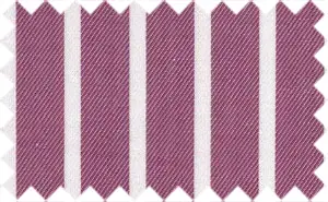 Strikemaster Purple/White Stripes, 100% Cotton