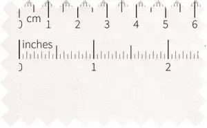 White on White stripes, cotton/polyester blends - The fabric has thin zigzag striped pattern.