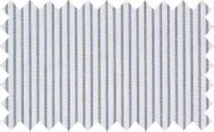Black/White 2Ply stripes, Cotton/Polyester Blends 2Ply Stripes