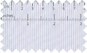 Shipcover Blue Pinstripes, Cotton/Polyester blends