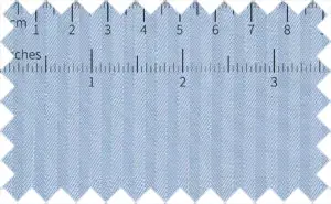 Light Blue Textured Stripes, Cotton/Polyester Blends