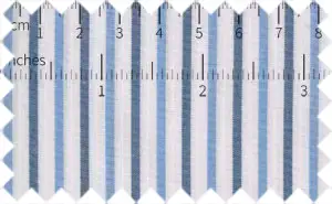 Kashmir Blue/Polo Blue Stripes, 100% Cotton
