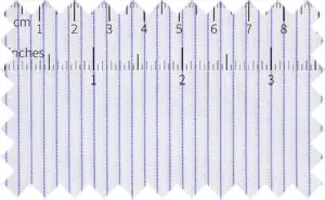 Scampi Blue/White Stripes, Cotton/Polyester Blends