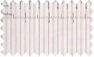Contessa Red/White Stripes, 35% Cotton/65% Cotton