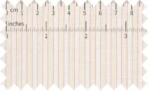Terracotta Red/Beeswax Yellow/White Stripes, 100% Polyester