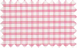Brick Red/Pink/White Checks, 2Ply cotton