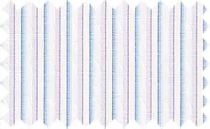 Eastbay Blue/Deluge Purple Stripes, 35% cotton/65% polyester