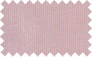 Valentia Red/Charcoal/White micro stripes, 100% polyester with a shiny soft feel.