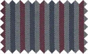 Merlot Red/Gray/Black Chevron, 85% Polyester/15% Cotton
