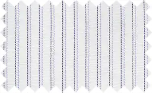 Mulled Wine/Lavender/White Stripes, 100% Polyester