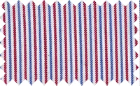 Cadillac Red/Scampi Blue stripes, 100% polyester