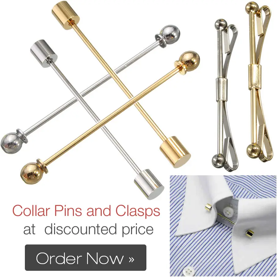 Collar Pins bars & Clasps