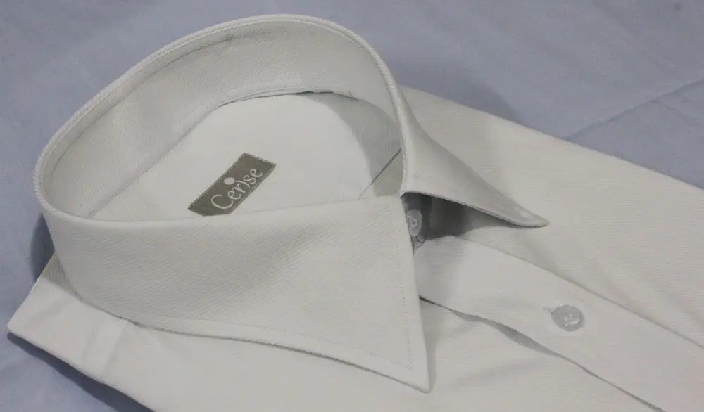 Custom tailored twills dress shirt