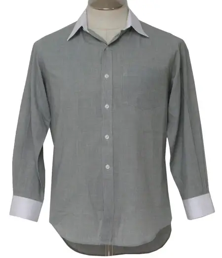 mens grey dress shirt