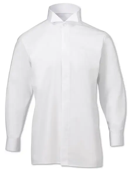 Wing Collar Dress Shirt