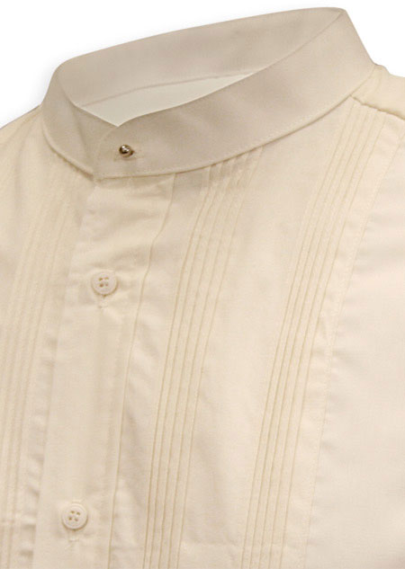 ivory dress shirt wedding