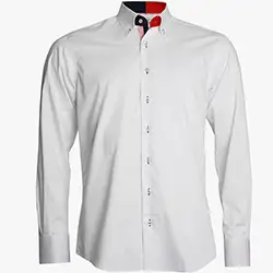 color: Men's Formal White Shirt