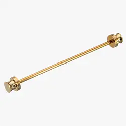 P022, Golden Brass Collar Pin Golden Brass Collar Pin