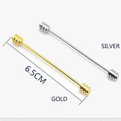 P23, Gold Ringed Pin Bar