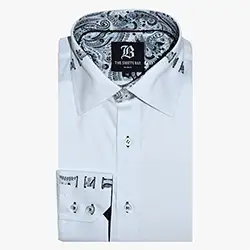 color: MEN'S WHITE SHIRT