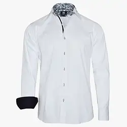 color: MEN'S WHITE SHIRT